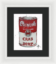 Load image into Gallery viewer, Crab Soup - Framed Print by Ryan Hopkins