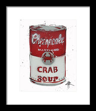 Load image into Gallery viewer, Crab Soup - Framed Print by Ryan Hopkins