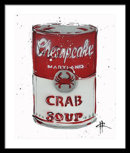 Crab Soup - Framed Print by Ryan Hopkins