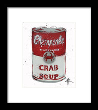 Load image into Gallery viewer, Crab Soup - Framed Print by Ryan Hopkins