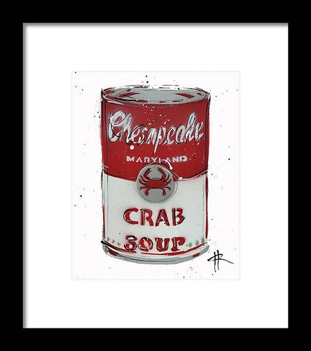 Crab Soup - Framed Print by Ryan Hopkins