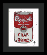 Load image into Gallery viewer, Crab Soup - Framed Print by Ryan Hopkins