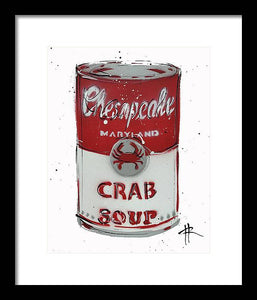 Crab Soup - Framed Print by Ryan Hopkins