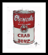 Load image into Gallery viewer, Crab Soup - Framed Print by Ryan Hopkins