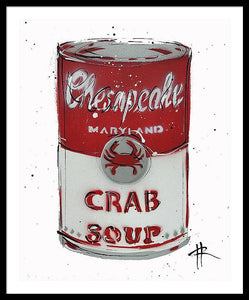 Crab Soup - Framed Print by Ryan Hopkins