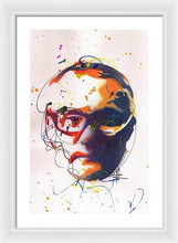 Load image into Gallery viewer, Portrait of Damien Hirst II - Framed Print by Ryan Hopkins