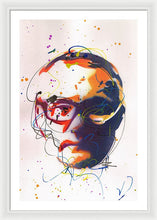 Load image into Gallery viewer, Portrait of Damien Hirst II - Framed Print by Ryan Hopkins