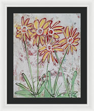 Load image into Gallery viewer, Happy Flowers - Framed Print