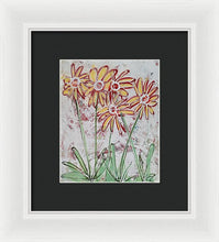 Load image into Gallery viewer, Happy Flowers - Framed Print