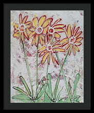 Load image into Gallery viewer, Happy Flowers - Framed Print