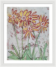 Load image into Gallery viewer, Happy Flowers - Framed Print