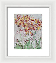 Load image into Gallery viewer, Happy Flowers - Framed Print