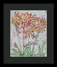 Load image into Gallery viewer, Happy Flowers - Framed Print