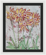 Load image into Gallery viewer, Happy Flowers - Framed Print