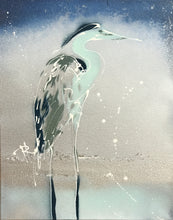 Load image into Gallery viewer, Silver Heron -Right