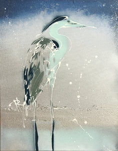 Silver Heron -Right