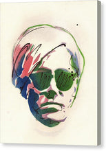 Load image into Gallery viewer, Portrait Of Andy Warhol #2 - Canvas Print