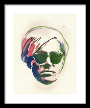 Load image into Gallery viewer, Portrait Of Andy Warhol #2 - Framed Print