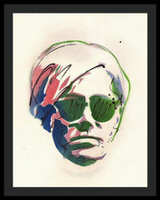 Load image into Gallery viewer, Portrait Of Andy Warhol #2 - Framed Print