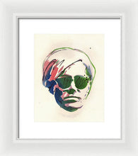 Load image into Gallery viewer, Portrait Of Andy Warhol #2 - Framed Print