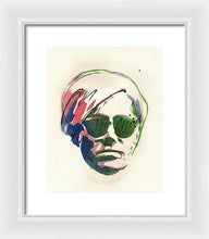 Load image into Gallery viewer, Portrait Of Andy Warhol #2 - Framed Print