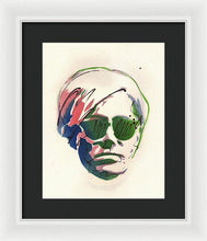 Load image into Gallery viewer, Portrait Of Andy Warhol #2 - Framed Print