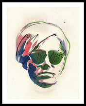 Load image into Gallery viewer, Portrait Of Andy Warhol #2 - Framed Print
