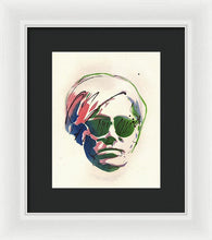 Load image into Gallery viewer, Portrait Of Andy Warhol #2 - Framed Print
