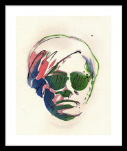 Load image into Gallery viewer, Portrait Of Andy Warhol #2 - Framed Print