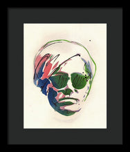 Load image into Gallery viewer, Portrait Of Andy Warhol #2 - Framed Print