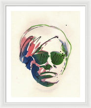 Load image into Gallery viewer, Portrait Of Andy Warhol #2 - Framed Print