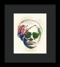 Load image into Gallery viewer, Portrait Of Andy Warhol #2 - Framed Print