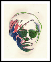 Load image into Gallery viewer, Portrait Of Andy Warhol #2 - Framed Print
