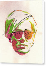 Load image into Gallery viewer, Portrait Of Andy Warhol - Canvas Print