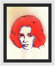 Load image into Gallery viewer, Portrait Of Elizabeth Taylor #2 - Framed Print