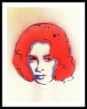 Load image into Gallery viewer, Portrait Of Elizabeth Taylor #2 - Framed Print
