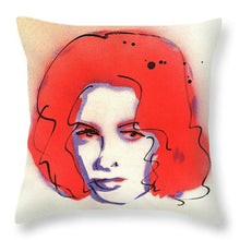 Load image into Gallery viewer, Portrait Of Elizabeth Taylor #2 - Throw Pillow