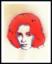 Load image into Gallery viewer, Portrait Of Elizabeth Taylor #2 - Framed Print