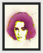 Load image into Gallery viewer, Portrait Of Elizabeth Taylor - Framed Print