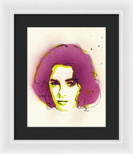 Load image into Gallery viewer, Portrait Of Elizabeth Taylor - Framed Print