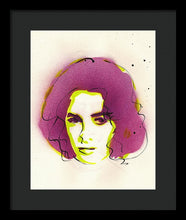 Load image into Gallery viewer, Portrait Of Elizabeth Taylor - Framed Print