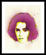 Load image into Gallery viewer, Portrait Of Elizabeth Taylor - Framed Print
