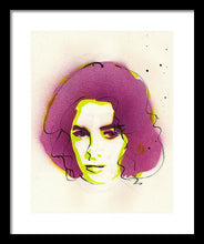 Load image into Gallery viewer, Portrait Of Elizabeth Taylor - Framed Print