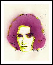 Load image into Gallery viewer, Portrait Of Elizabeth Taylor - Framed Print