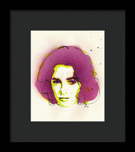 Load image into Gallery viewer, Portrait Of Elizabeth Taylor - Framed Print