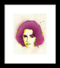 Load image into Gallery viewer, Portrait Of Elizabeth Taylor - Framed Print