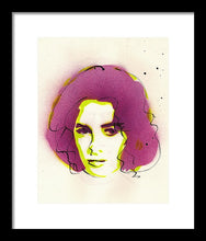Load image into Gallery viewer, Portrait Of Elizabeth Taylor - Framed Print