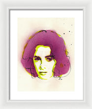 Load image into Gallery viewer, Portrait Of Elizabeth Taylor - Framed Print