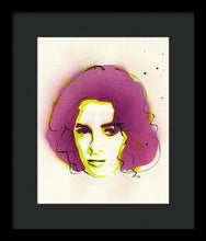 Load image into Gallery viewer, Portrait Of Elizabeth Taylor - Framed Print