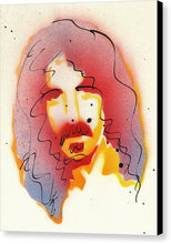 Load image into Gallery viewer, Portrait Of Frank Zappa - Canvas Print